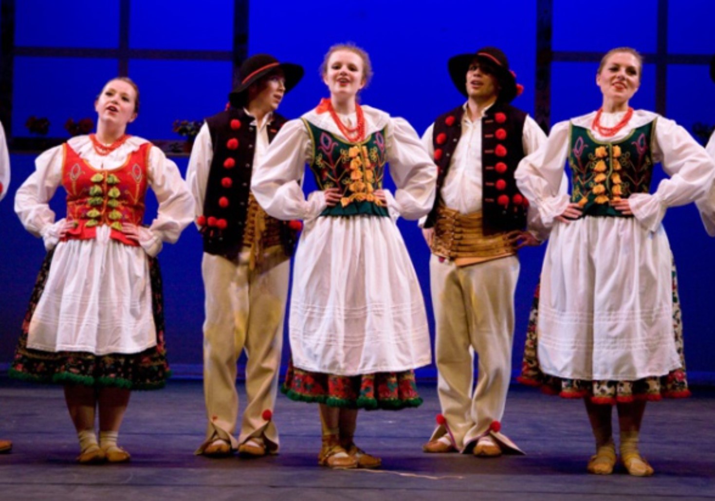 Traditioneller deutscher Tanz